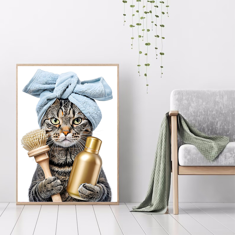 Gato com martini na banheira g - Spa Wellness Images avaliação e preço