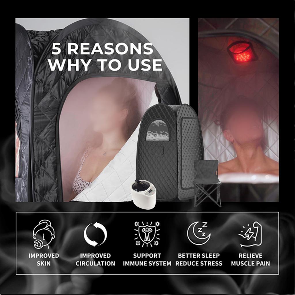Sauna a Vapor Pessoal para Cas - Spa Wellness Usa avaliação e preço